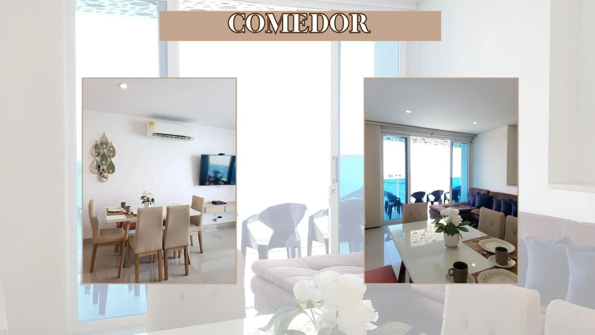 Moderno Apartamento Frente A La Playa En Santa Marta